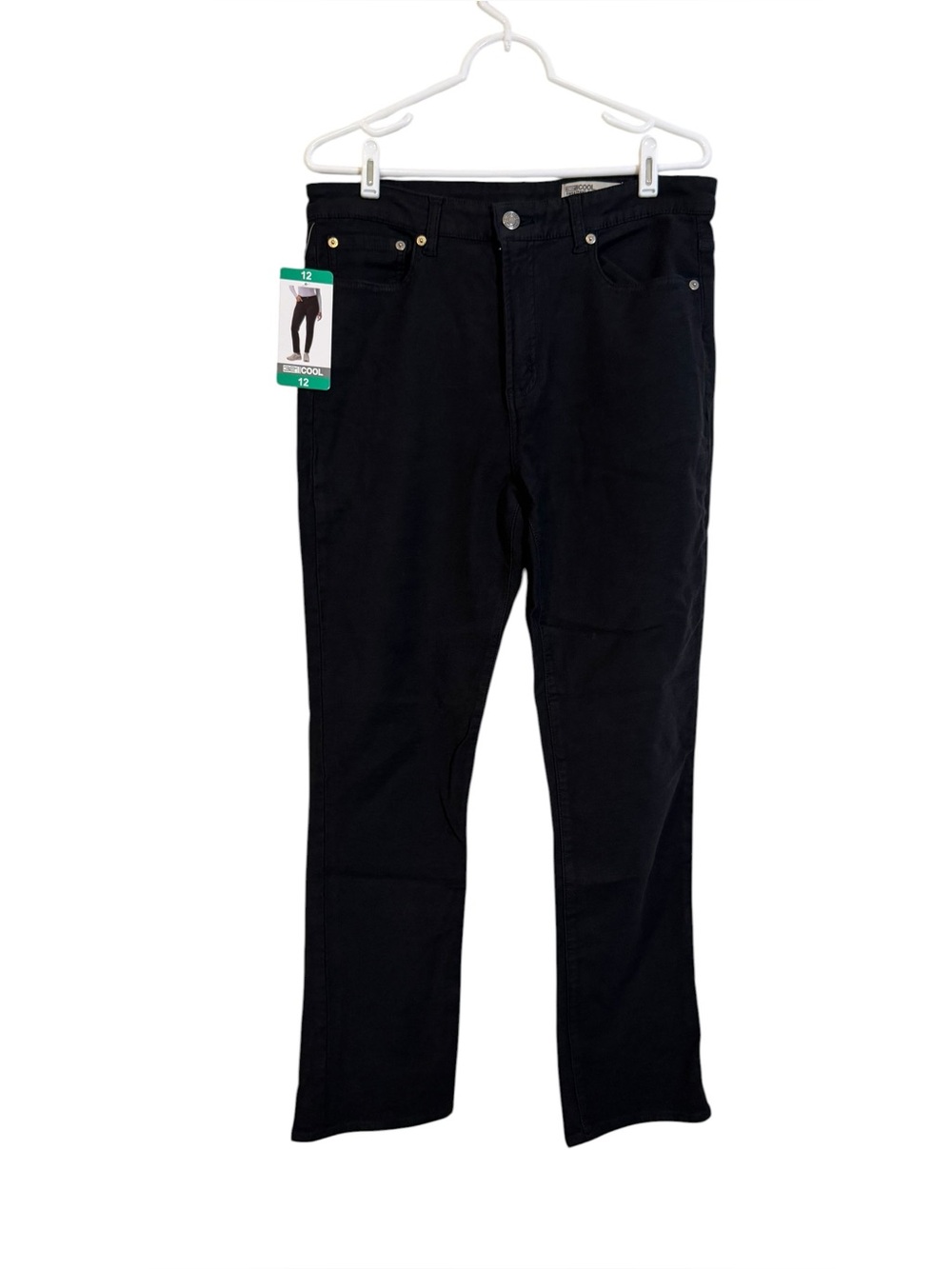 32 Degree Cool Black Sweatpant Jeans sz 12
